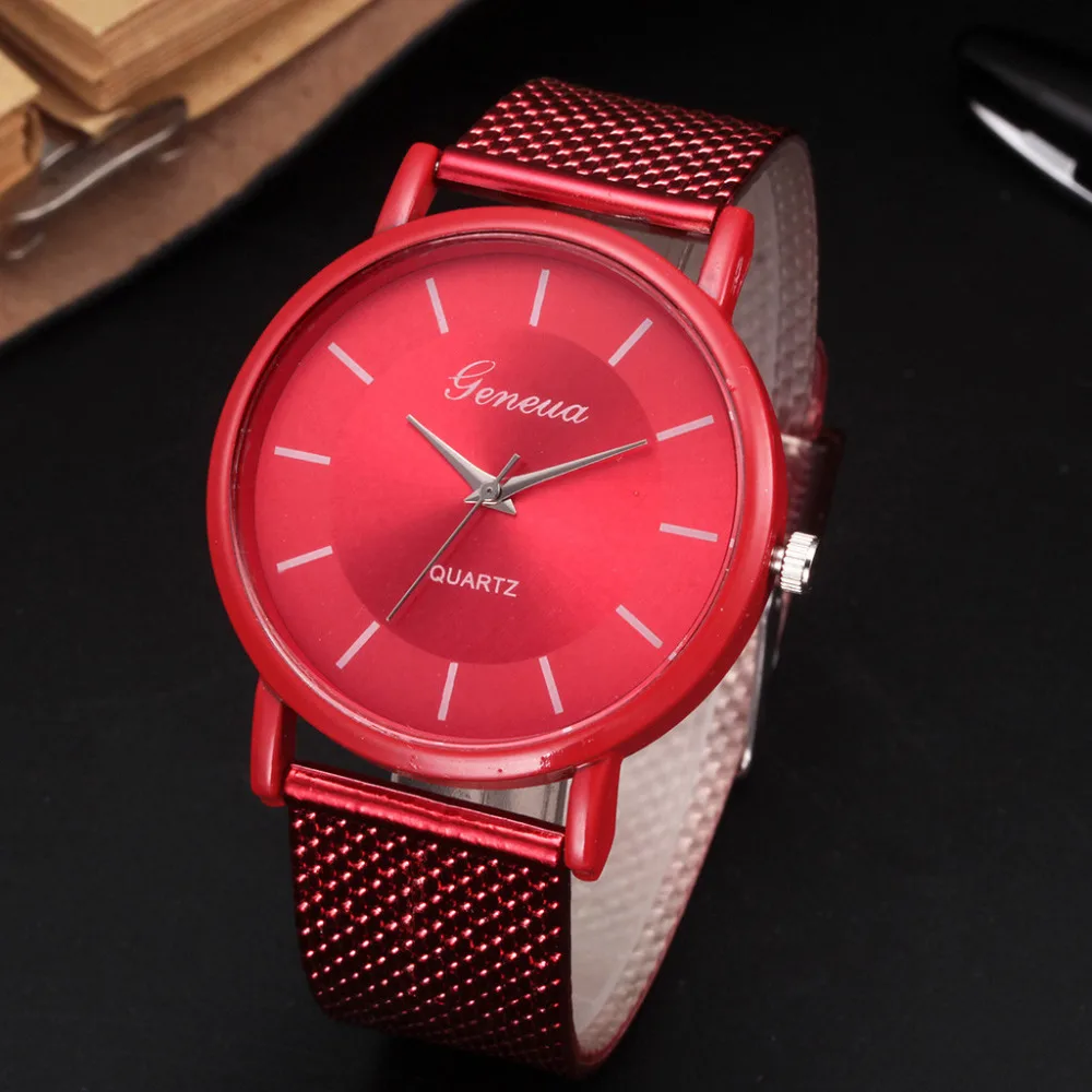 

Fashion Women Watches 2019 Cheap Ladies Stainless Steel Watch Clock Simple Mesh Band Women's Quartz Wrist Watch relogio feminino