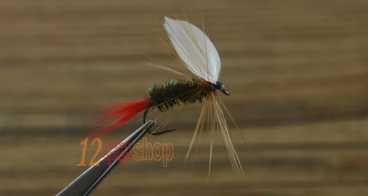 MNFT 10 шт. 10# красный хвост может лететь Нимфа фазан Herl Крылатый может лететь форель окунь пресной воды мух для рыбалки
