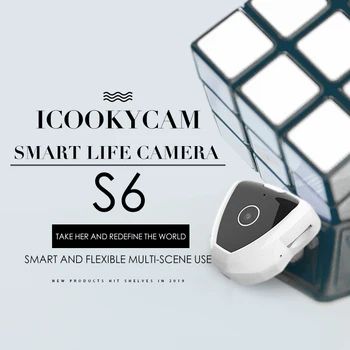 

S6 Mini Camera Wifi IP with Motion Sensor 720P Mini Camera Wifi HD Night Vision for iphone Android Video Security Magnetic Clip