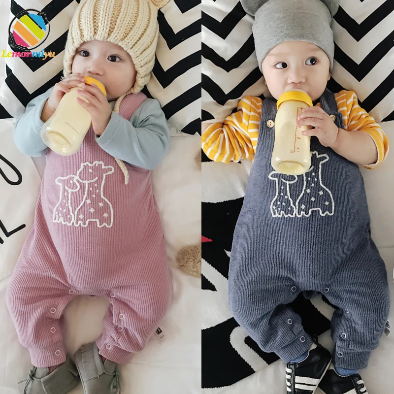 

Winter Warm Baby Fall Diaper Bib Pants With Welvet Boys Girls Long Cotton Full Bloom Trousers Leggins Infant Baby Leggings Fills