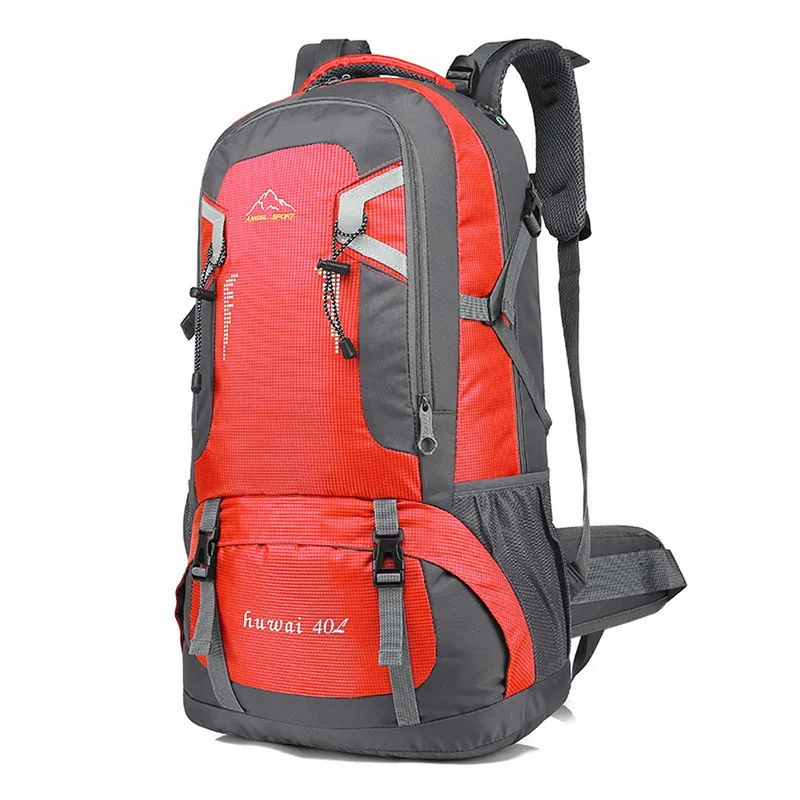 Vertvie большой открытый дорожная сумка Оксфорд водонепроницаемый походный рюкзак Кемпинг многофункциональный спортивный пакет тактический альпинистский унисекс - Цвет: Красный цвет