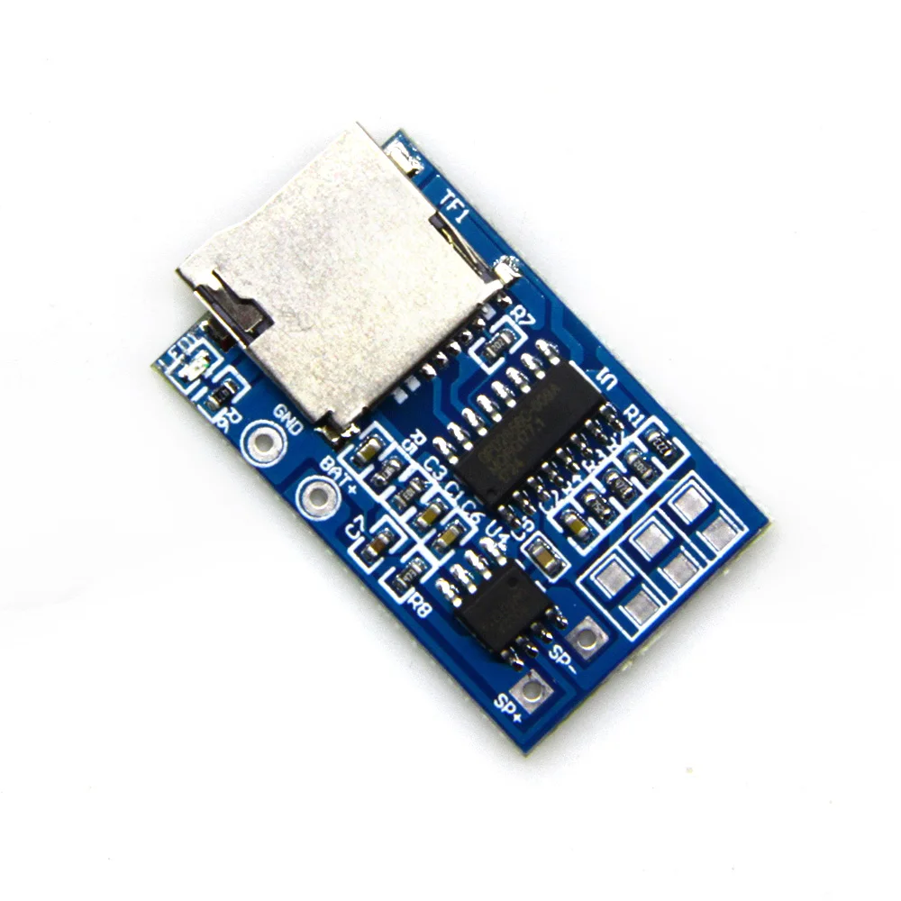 

GPD2846A MP3 Decoder TF Card Board development 2W Amplifier