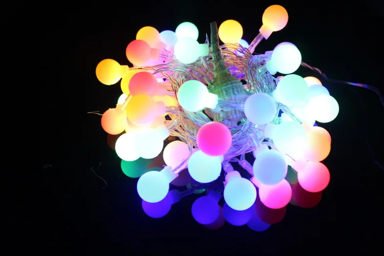 Светодиодный светильник-гирлянда 10 м с батарейным питанием, звездная фея, гирлянда, декор для спальни, Рождественская Праздничная декоративная лампа