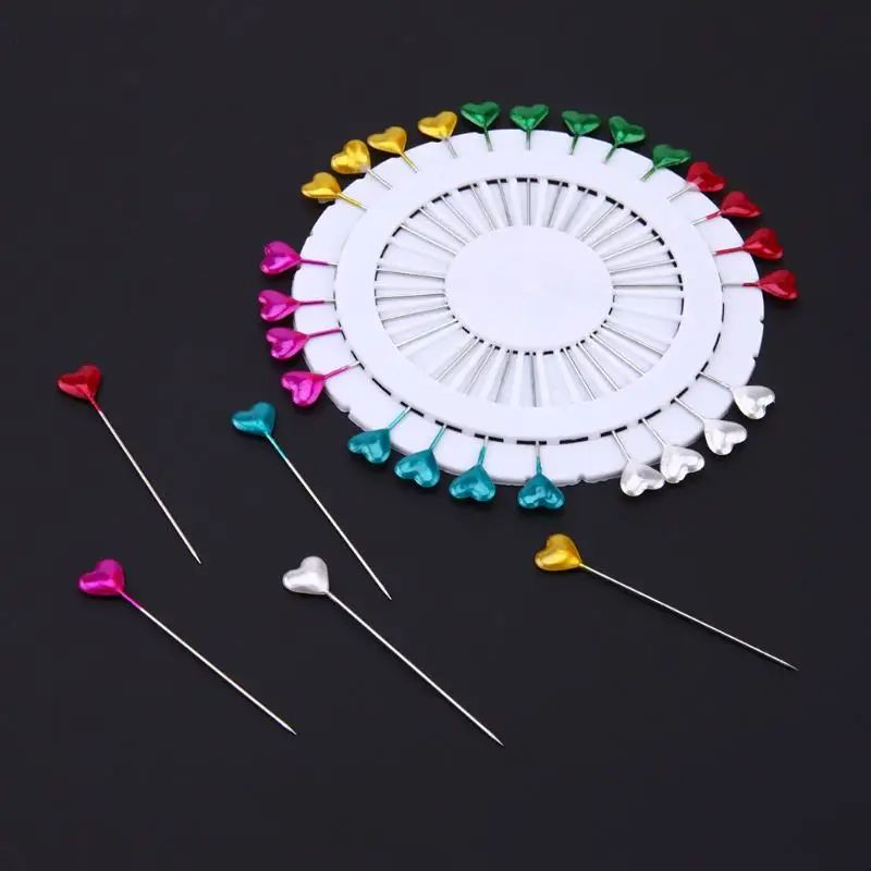 

50pcs Rhinestone Head Pins DIY Dressmaking Fixing Needle Tool Sewing Pin Craft Tool Sewing Accessories