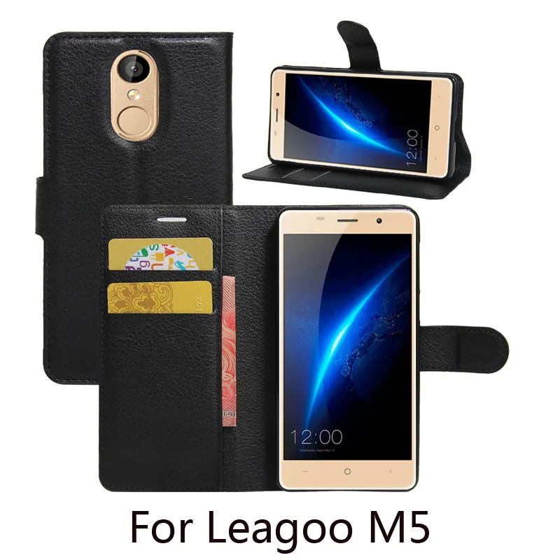 

For Leagoo M5 Case Wallet Style PU Leather Case For Leagoo M5 With Stand Function And Card Holder