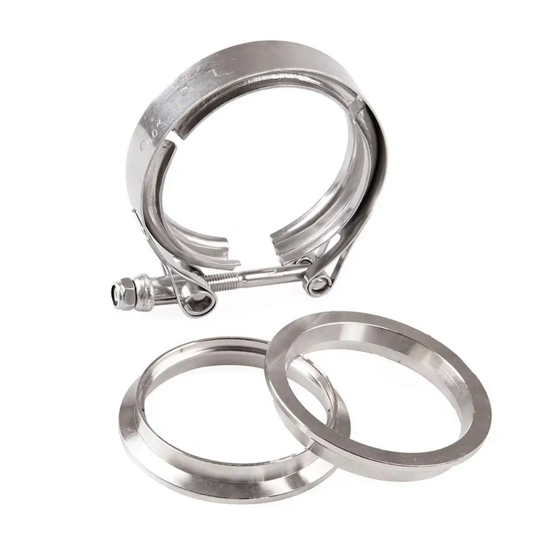 Flange Assembly Hose Clamp Stainless Steel V Band Clamp Exhaust Clamp