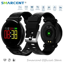 K6 K2 IP68 Водонепроницаемый цветной OLED умные часы с определением группы крови, измеряет Давление Монитор Сердечного Ритма Смарт-часы браслет измеряющий кислород в крови