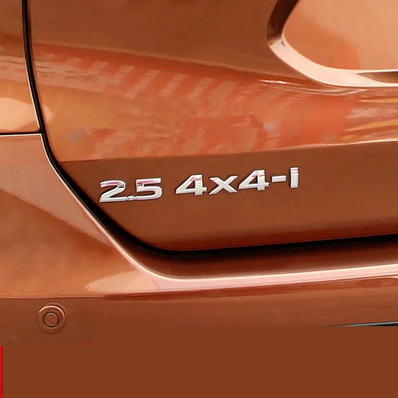 3D Number Displacement marker 2.5 4x4 i Tail Sticker For Nissan X-Trail Same As Original Quality 2014 2015 2016 2017 2018 CA092 |
