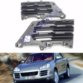 

2 Pcs/Pair Front side grilles radiator grill insert RH and LH for Porsche Cayenne 2008-2010