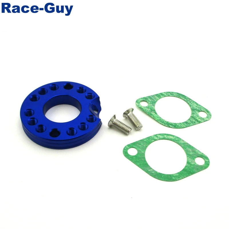 CNC 26mm Carburetor Manifold Spinner Plate - For Monkey, Dax, Pit Dirt Bike, ATV Quad - BigWheel