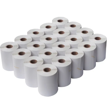 

20 Rolls Dymo 4xL Labels 1744907 Compatible - 4x6 Inch LabelWriter 220 Thermal Printer Labels per Roll For Shipping Labels