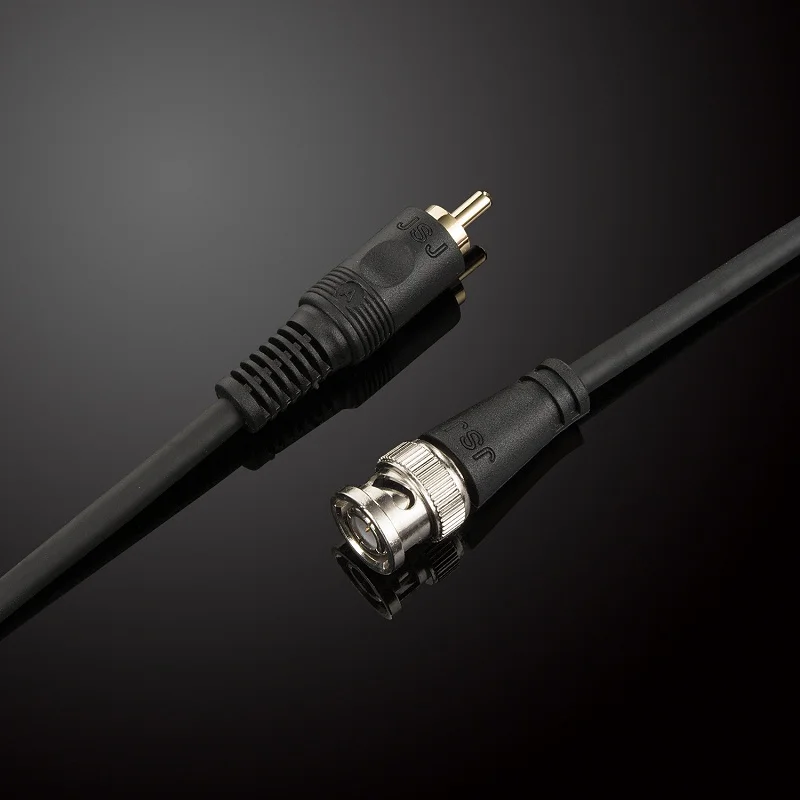BNC to RCA Cable HD SDI 3G SDI SD SDI for cctv camera monitor RG59 Coaxial cord J101 8