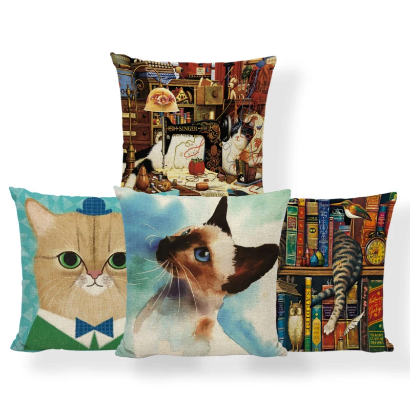 Housse De Coussin Siamois Pour Chat Animaux Fleurs Oiseaux Chien Cadeau De Plage Kilim Petit Poisson En Polyester Directement D Usine Aliexpress Housse De Coussin Siamois Pour Chat Animaux Fleurs Oiseaux Chien Cadeau De Plage Kilim Petit Poisson En Polyester Directement D Usine Aliexpress