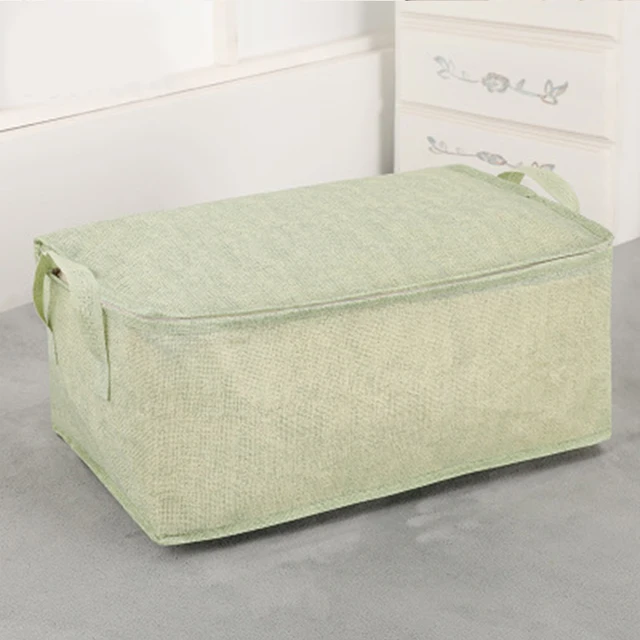 LDAJMW 5Sizes Pure Color Non Woven Fabric Bedding Storage Bag Duvets