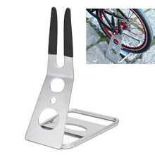 New Arrival Floor Stand Holder Triangle Rear Hub Mount Bike Bicycle font b Storage b font