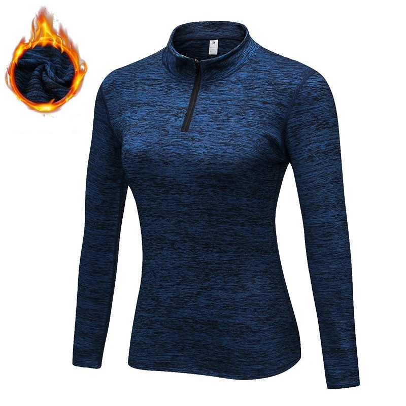 Женская спортивная куртка JINXIUSHIRT на молнии с длинным рукавом для занятий йогой и
