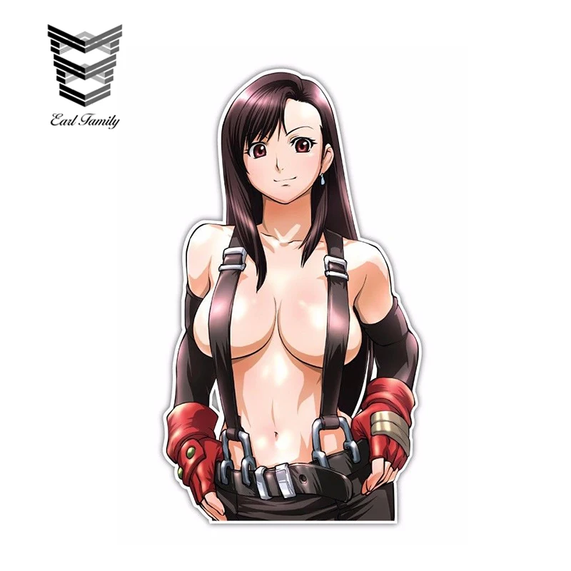 EARLFAMILY 13x13 см 3D наклейки для автомобиля Love Live! Виниловая наклейка окон Nishikino Maki