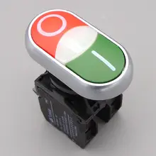 22mm 1NO 1NC switches momentary button momentary pushbutton switch button switch Red and green button 22mm 1NO 1NC switches momentary button momentary pushbutton switch button switch Red and green button