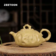 310 мл Authentic Китайский Исин Чай горшок мастер ручной работы гонг Чун горшок фиолетовый глина золото Дуань грязи Zisha Чай горшок творческий дом Декор