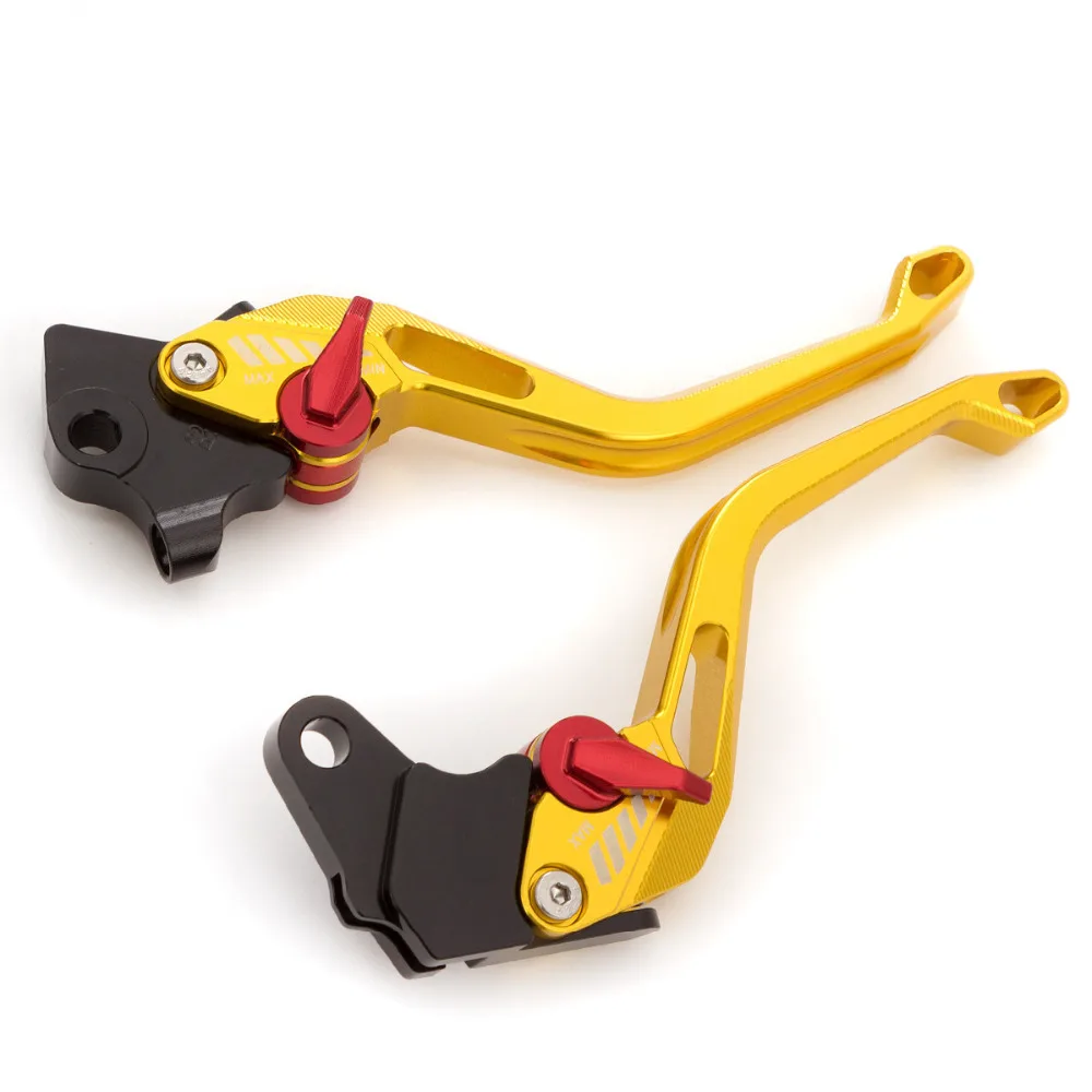 FX CNC Алюминий 3D ромб Регулируемый мотоцикла тормозной рычаг сцепления для SUZUKI GSR