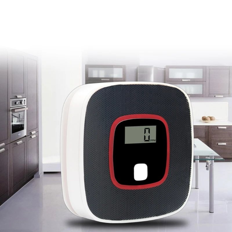 Carbon Monoxide Alarm Detector With Digital Display And Voice Alarm Function