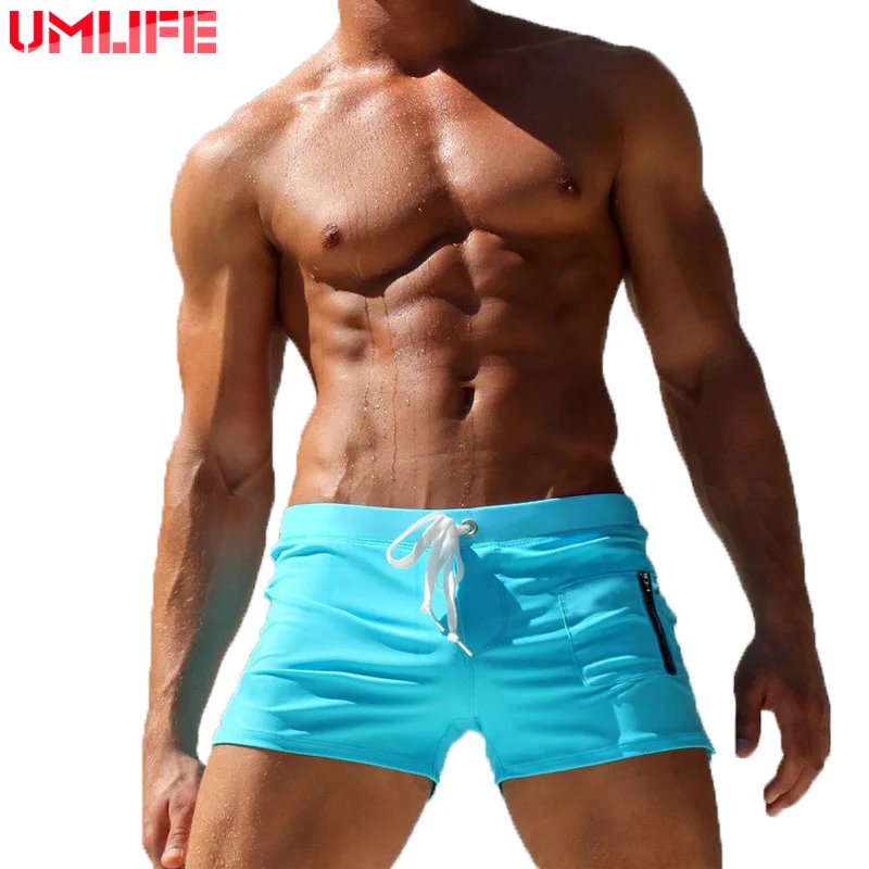 Мужские шорты для плавания UMLIFE Шорты с карманами maillot de bain плавки летние