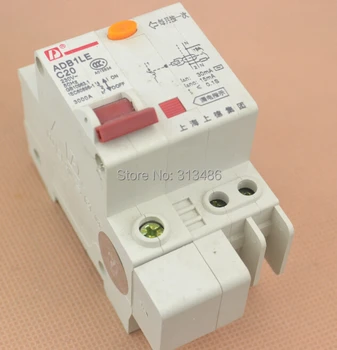 

DZ47LE-63 1P+N 20A Mini Circuit Breaker