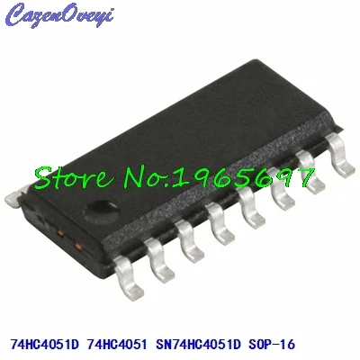 

10pcs/lot SN74HC4051D 74HC4051D 74HC4051 SOP-16 new original In Stock