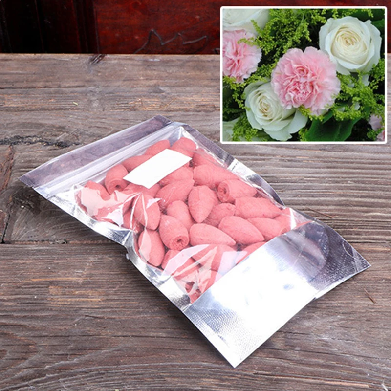 Стильный 50 шт. натуральный отток благовоний дым башня конусы пуля полые здоровье расслабляющий офис пакет