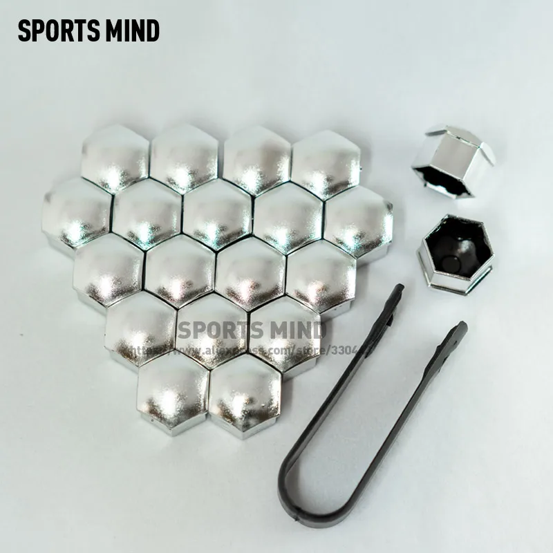 20PCS/lot 17MM/19MM Car Wheel Nut Caps ABS Auto Trim Tyre Wheel Nut Cover Screw Bolt Protection Covers Screw Protector wheel nut caps,wheel nut covers