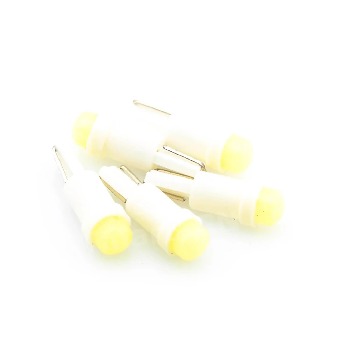 Лучшая цена 200 шт./лот T5 0.2 Вт 1 SMD LED керамические Авто боковой Клин Gauge приборной