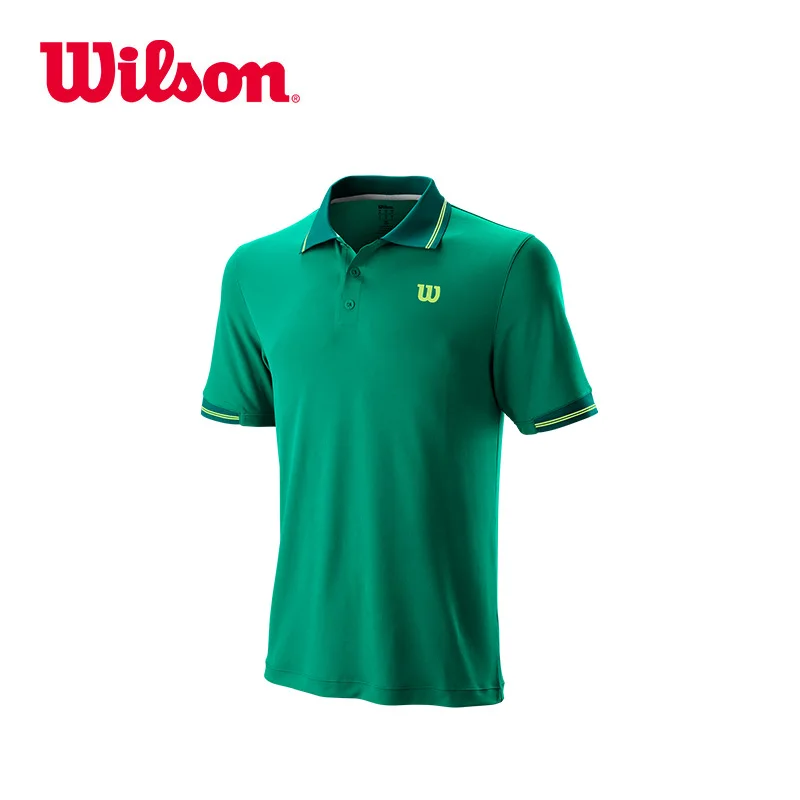 

Original Wilson Quick Dry T Shirts For Men Star POLO Shirts WRA744808