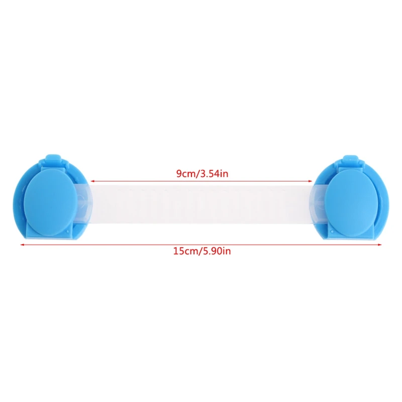 15 سنتيمتر الطفل سلامة أقفال خزانة و الأشرطة البلاستيك قفل للأطفال خزانة الطفل حماية مانع الطفل قفل درج للأمان