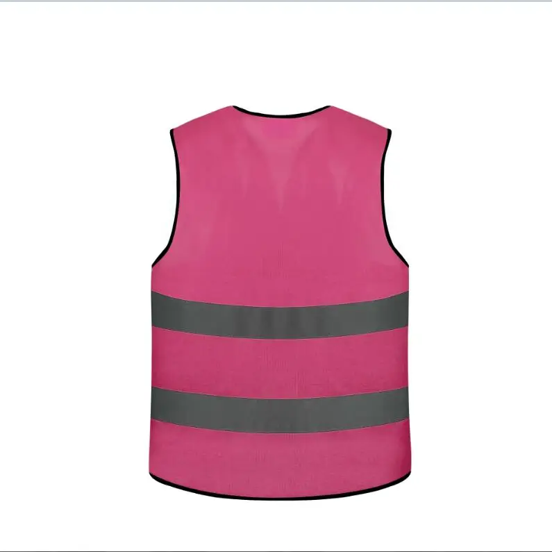 pink reflective safety vest for women and kids