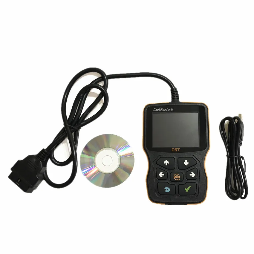 Новый дизайн CST код Reader8 Профессиональный OBDII EOBD CANBUS диагностический сканер CodeReader 8 для мульти-автомобилей считыватель кодов 8