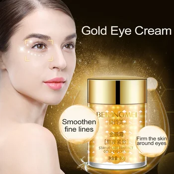 

Gold Eye Cream Collagen Hydra Moisturizing Eye Gel Remove Eye Bag Anti Puffiness Dark Circles Remove Anti Wrinkles Care new