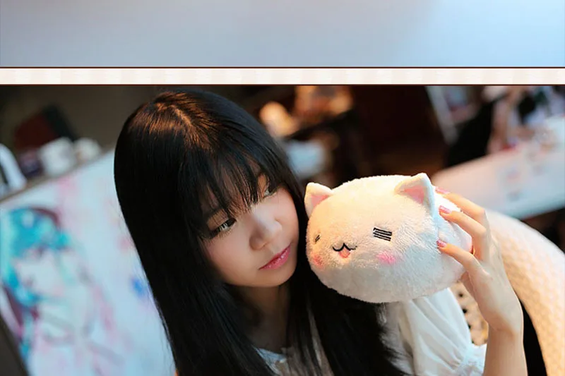 Anime Is the Order a Rabbit Chino Kafuu Cosplay Rabbit Toy Lovely Angola Tippy Plush Stuffed Toy Doll Kids Birthday Gift Pillow (17)