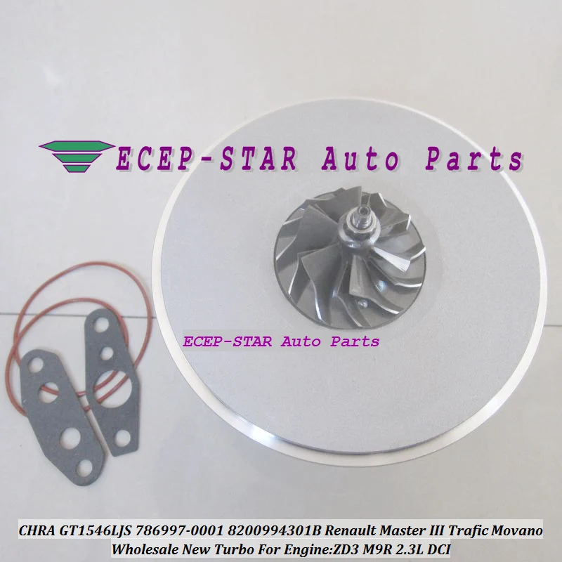 Turbo Cartridge CHRA GT1546LJS 786997 786997-0001 786997-5001S 8200994301B For Renault (6)