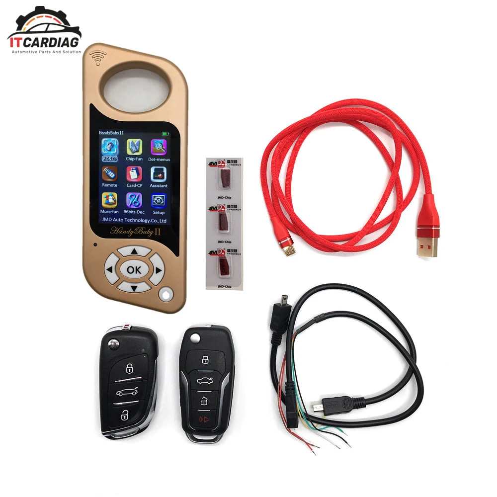 

JMD Handy Baby 2 Handy Baby II Auto Key Programmer with G 96bit 48 function+Card/Remote Copier Cbay 2 Car key Programmer Cbay II