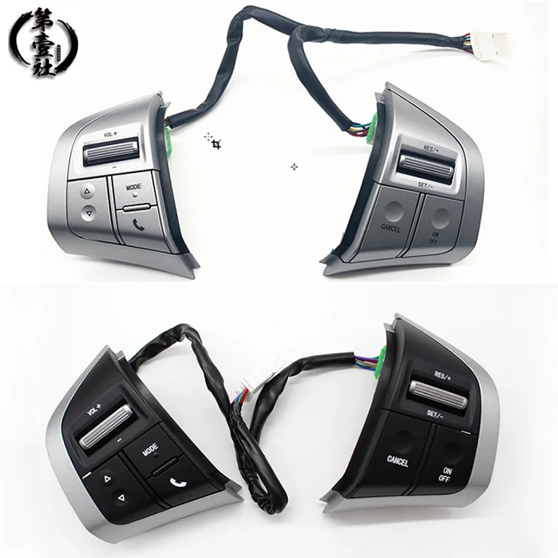 

Car Steering Wheel Switch Cruise Control Button Bluetooth Radio Audio Control For Isuzu D max Mux For Chevy Trailblazer