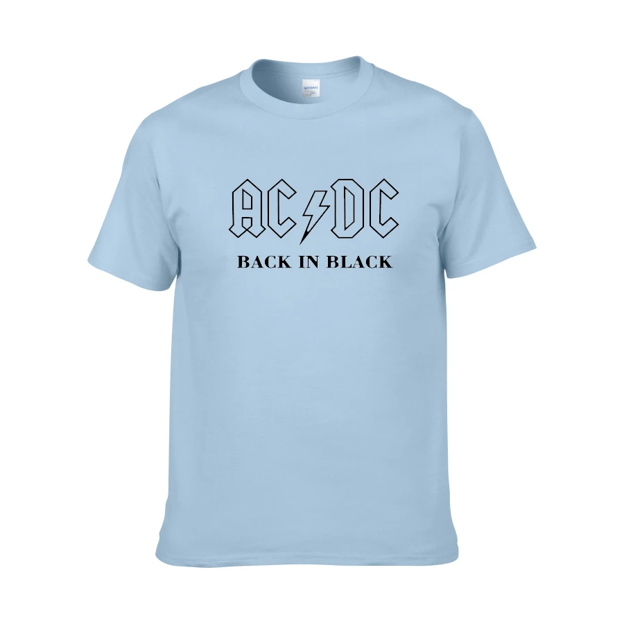 Новинка, Camisetas AC/DC band rock, Мужская футболка с графическим принтом acdc, Повседневная футболка с круглым вырезом, хип-хоп, короткий рукав, хлопковый топ