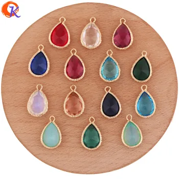 

Cordial Design 50Pcs 12*19MM Jewelry Accessories/Charms Jewelry/Cut Crystal/Drop Pendant/DIY Making/Hand Made/Earring Findings