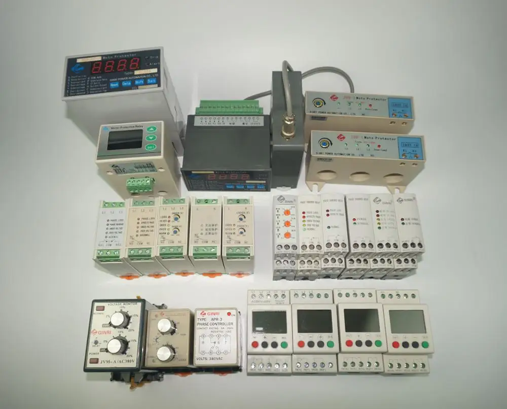 GINRI RD6 voltage phase monitoring current phase failure relay