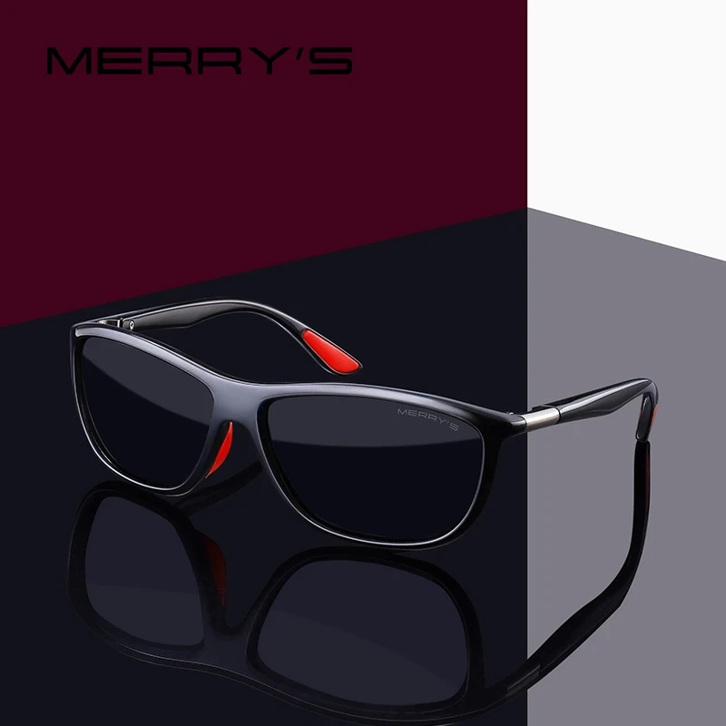 Мужские солнцезащитные очки HD MERRY'S поляризационные для спорта рыбалки с