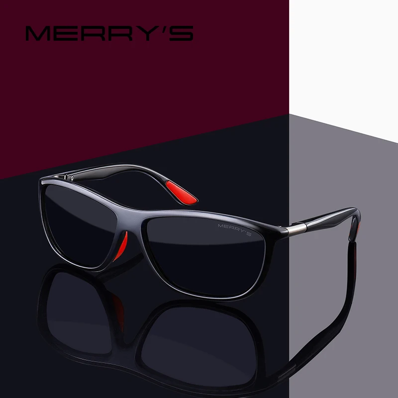

MERRY'S Men Fashion HD Polarized Sunglasses Sports Fishing Eyewear UV400 Protection S8310