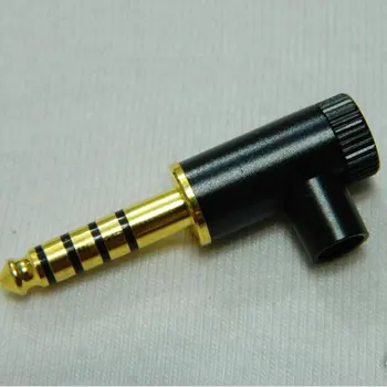 

50Pcs/Lot 4.4mm L Shape Male Pin Headphone Earphone Adapter For Sony PHA-2A TA-ZH1ES NW-WM1Z NW-WM1A AMP Players Jack