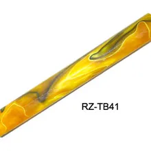 15-17 мм акриловое перо стержень(золото с Белой и Черной линией) RZ-TB41-R-Promotion