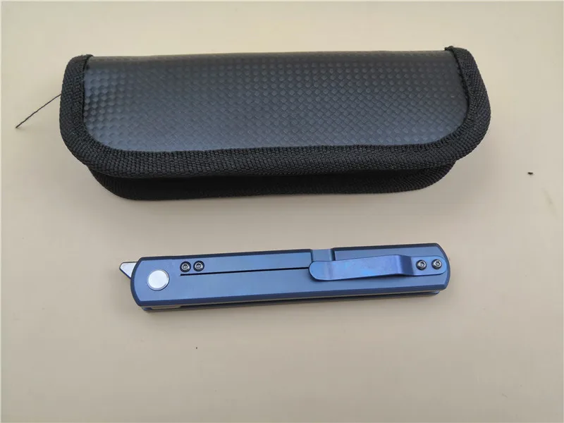 kesiwo ks67 titanium handle d2 blade folding knife flipper tactical pocket knife outdoor camping survival knife (10)