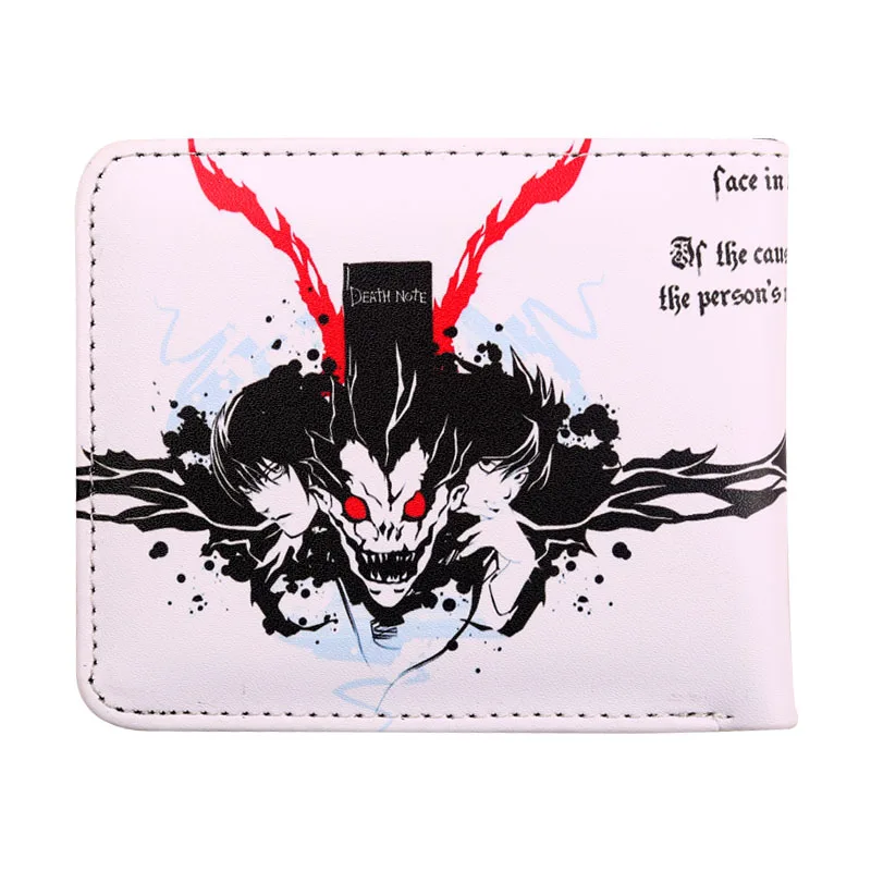 Мужской кошелек с рисунком из аниме Death Note|wallet bifold|pattern pursepurse clutch |