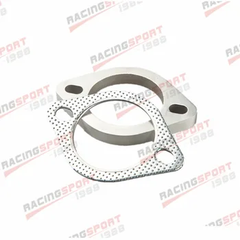 

A Set of 3" Inch 2-Bolt Exhaust Pipe Flange and Gasket High Performance